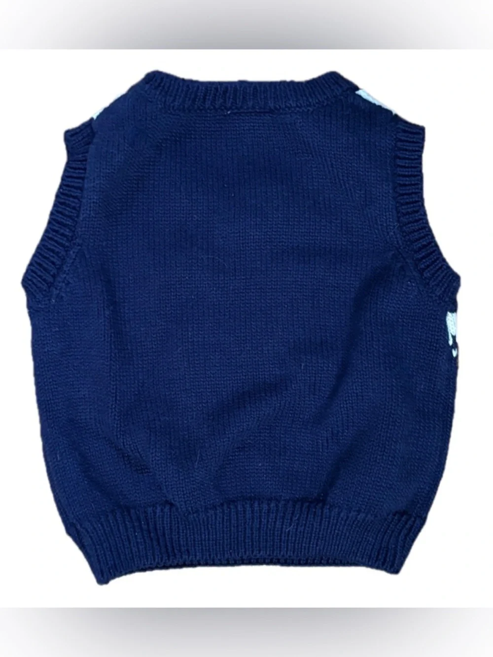 Gymboree Snowflake Fair Isle Sweater Vest Sz 6 - 12 Months Nordic Preppy Holiday